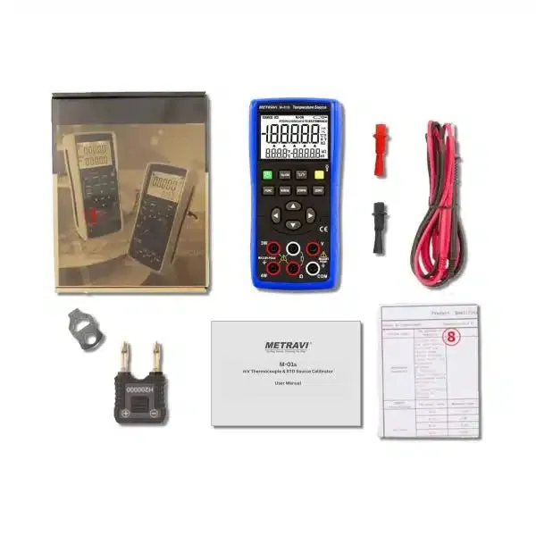 Metravi M-01S mV Thermocouple and RTD Source Calibrator