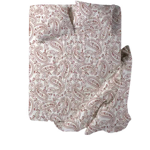 Modern Linen 100% Brushed Microfiber: 3PC.SET(Fittedsheet&2pillowcase)