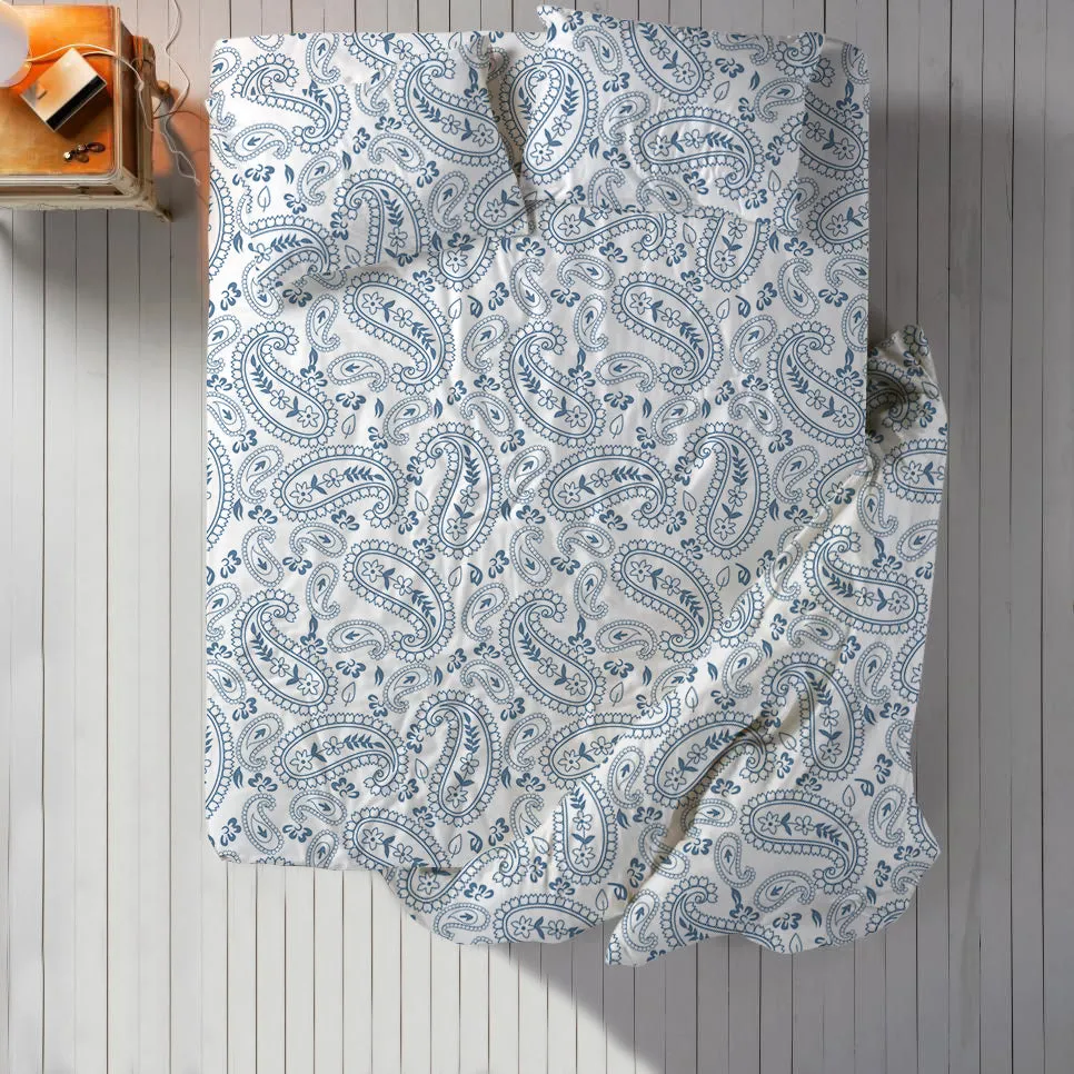 Modern Linen 100% Brushed Microfiber: 3PC.SET(Fittedsheet&2pillowcase)