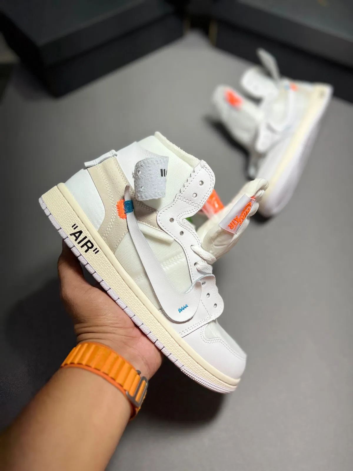 Nike Air Jordan Retro 1 Off White High first copy shoes