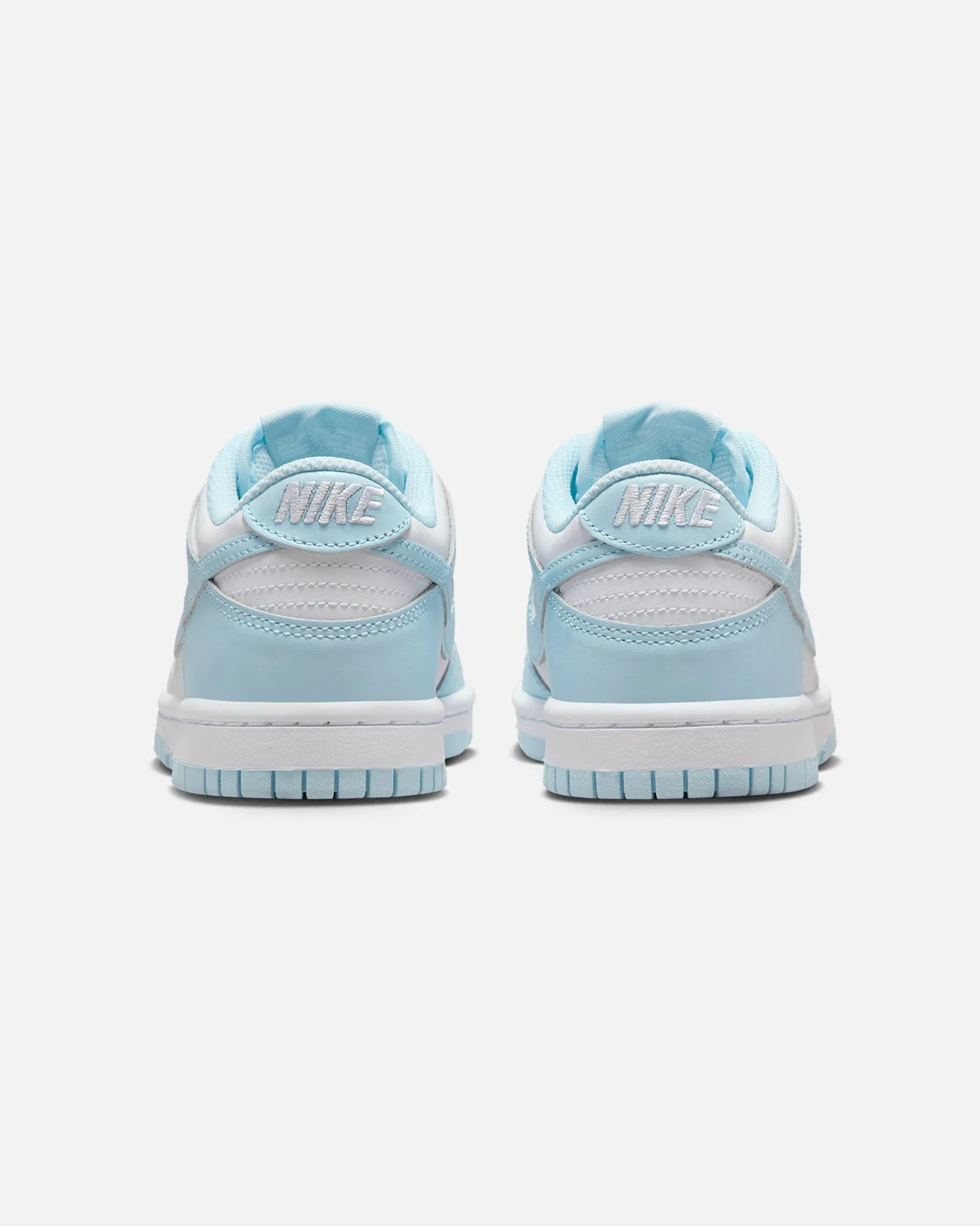 Nike Kids' Dunk Low (GS) White/Glacier Blue
