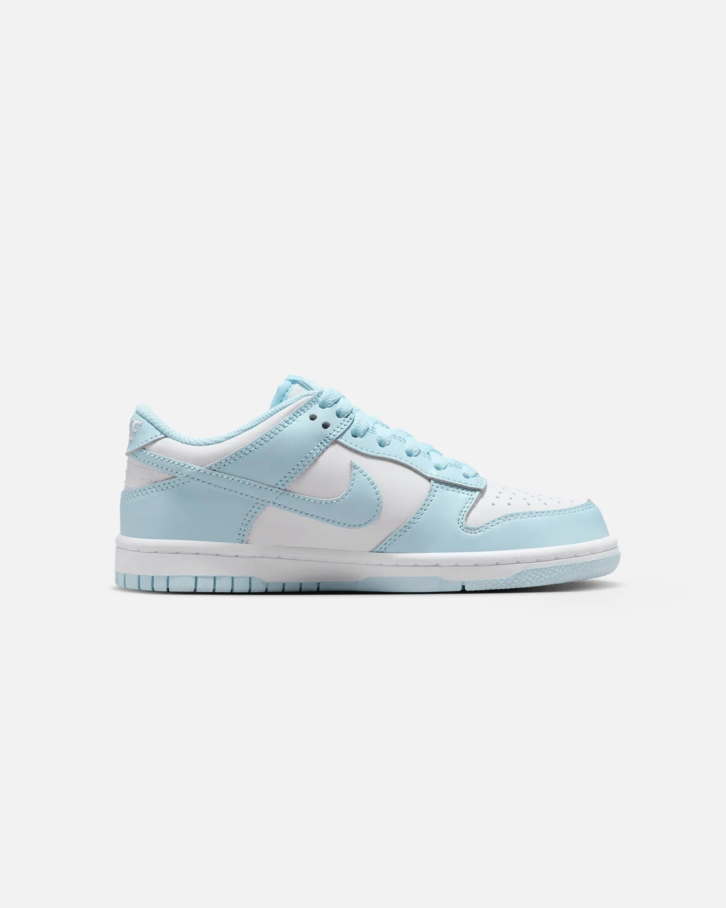 Nike Kids' Dunk Low (GS) White/Glacier Blue