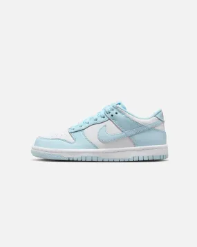 Nike Kids' Dunk Low (GS) White/Glacier Blue