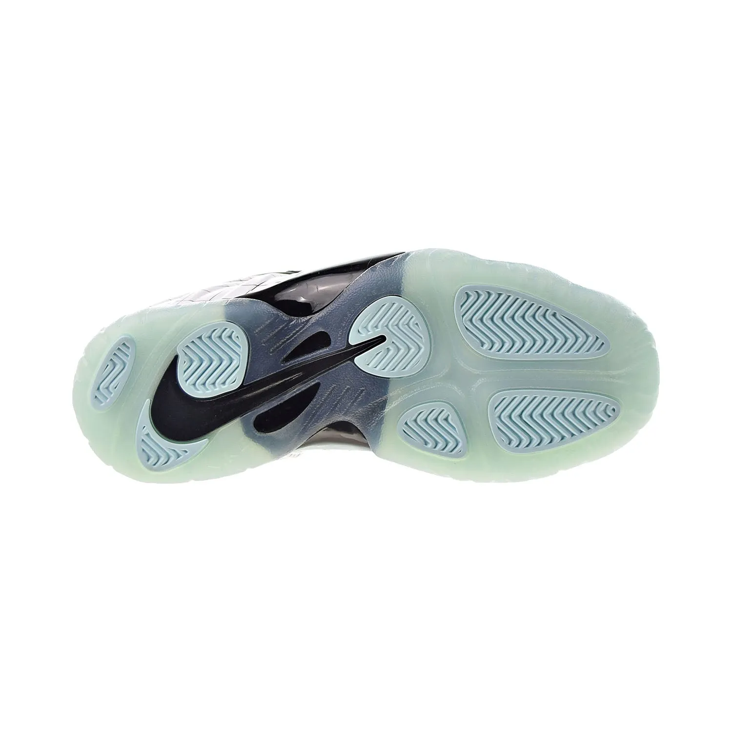 Nike Little Posite One (GS) Big Kids' Shoes Black-Platinum Tint