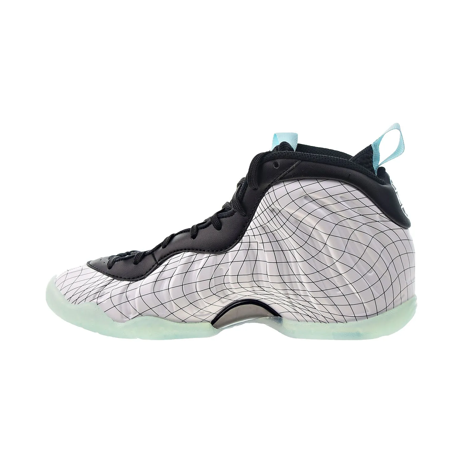 Nike Little Posite One (GS) Big Kids' Shoes Black-Platinum Tint