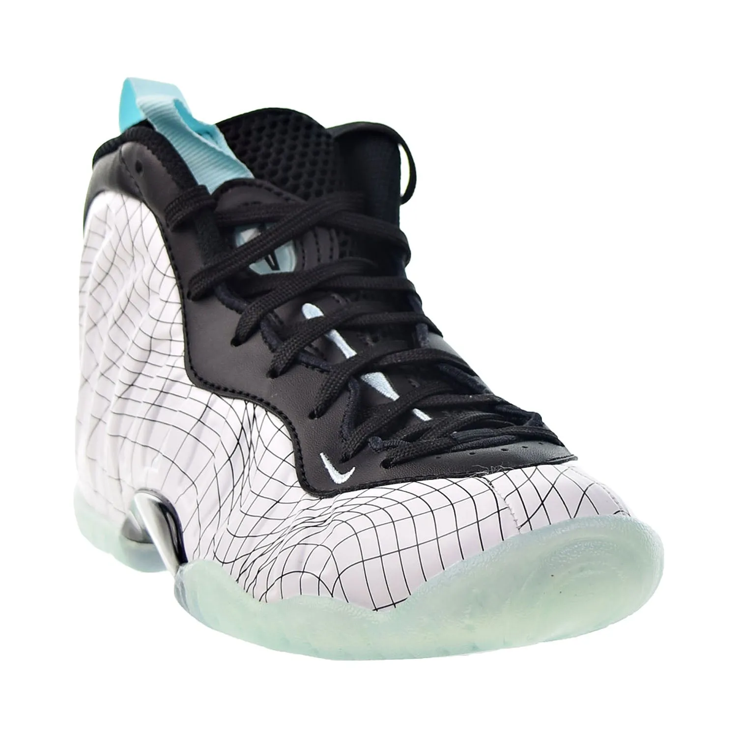 Nike Little Posite One (GS) Big Kids' Shoes Black-Platinum Tint