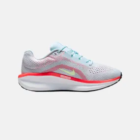 Nike Winflo 11 Women's Road Running Shoes -Glacier Blue/Barley Volt