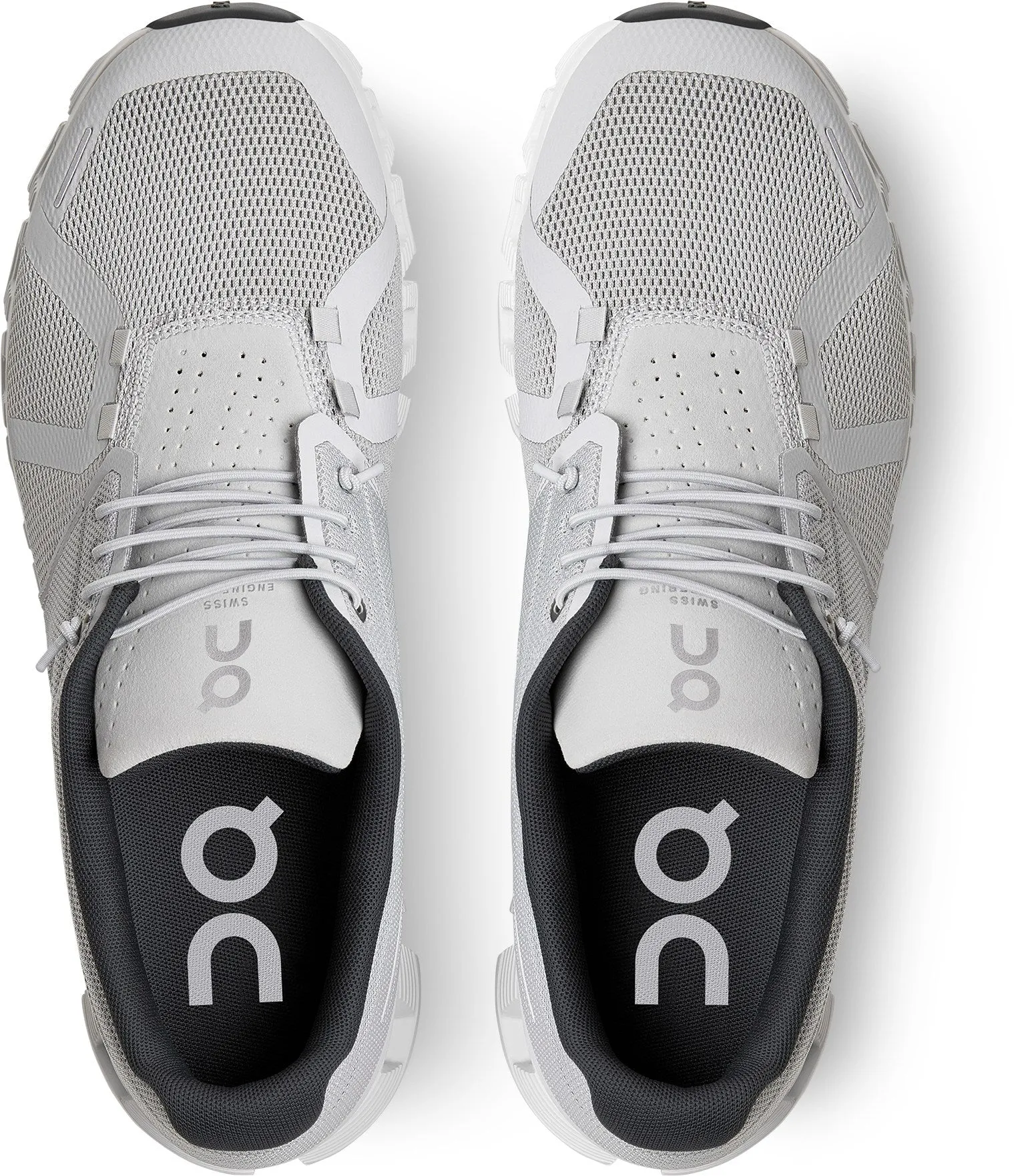 On Mens Cloud 5 Waterproof Glacier/White- (59.98841)