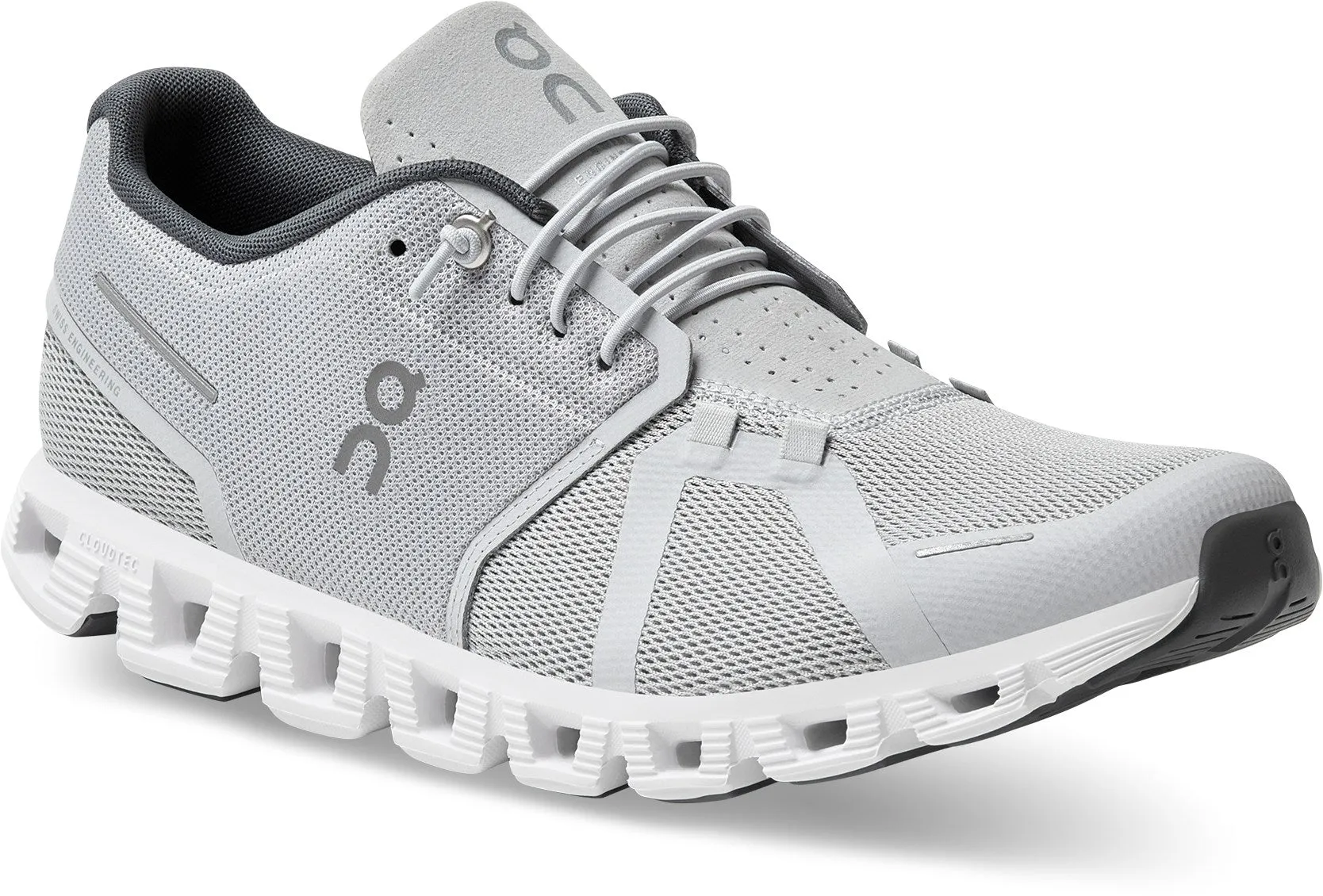 On Mens Cloud 5 Waterproof Glacier/White- (59.98841)