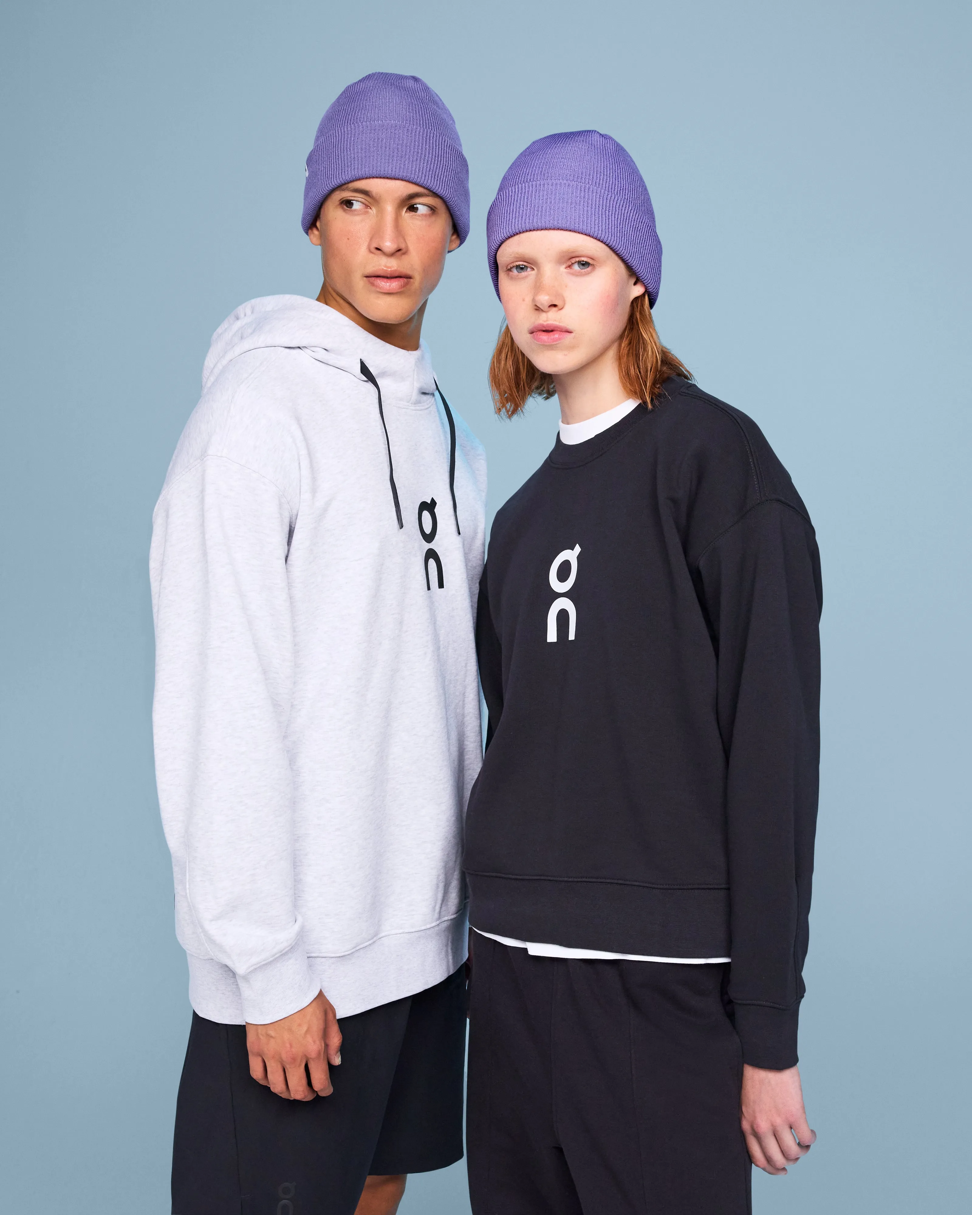 On Merino Beanie Blueberry