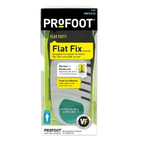 PROFOOT, Flat Fix Orthotic, Men's 8-13, 1 Pair, Orthotic Insoles for Flat Feet and Low Arches, Inserts Help Support Arch and Heel