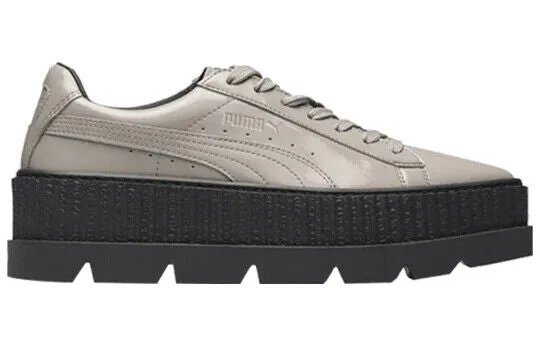 Puma Pointy Creeper Patent 366270-02 Women Dove-Glacier Gray Walking Shoes C1475