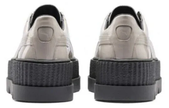 Puma Pointy Creeper Patent 366270-02 Women Dove-Glacier Gray Walking Shoes C1475