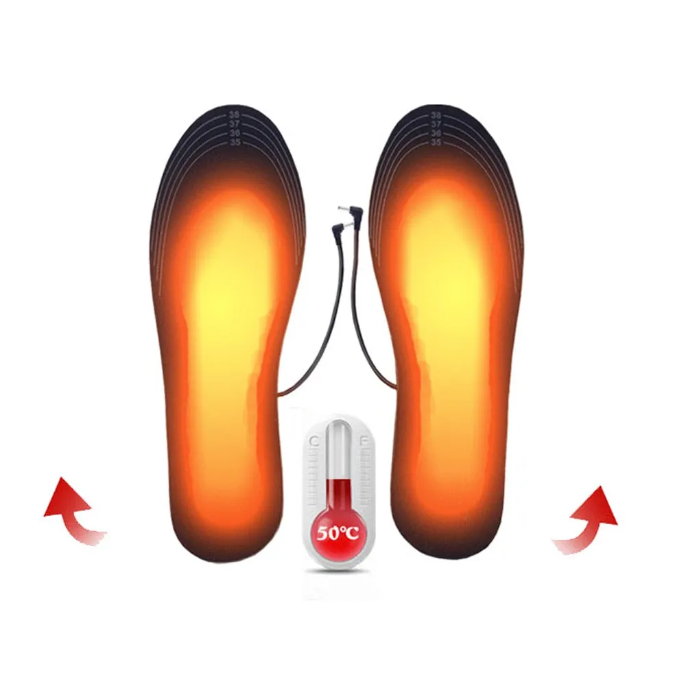 Rechargeable USB Heated Thermal Insoles