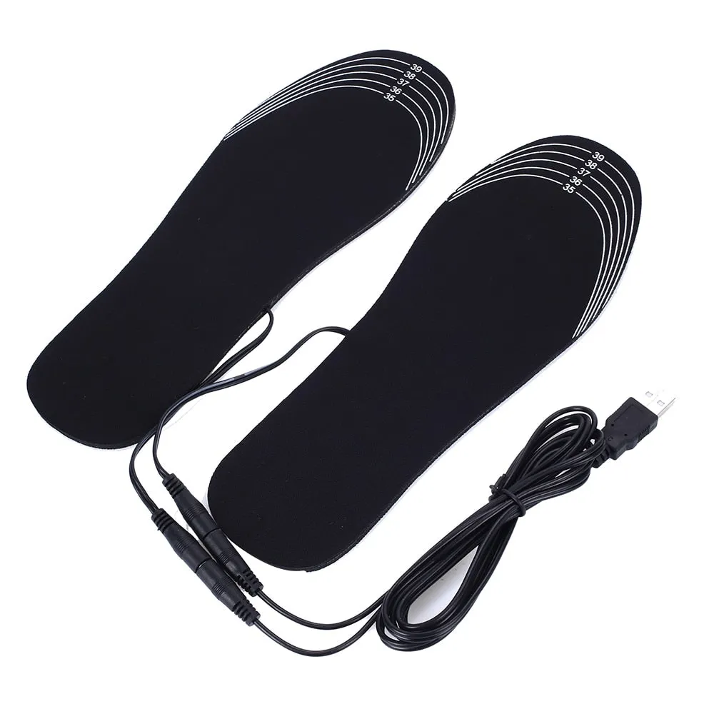 Rechargeable USB Heated Thermal Insoles