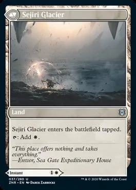 Sejiri Shelter // Sejiri Glacier MTG Zendikar Rising #037