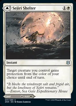 Sejiri Shelter // Sejiri Glacier MTG Zendikar Rising #037