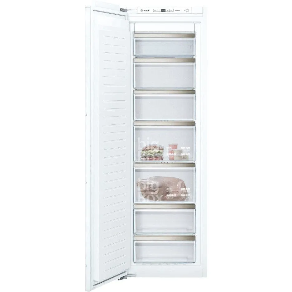 Siemens IQ-500 GI81NAEF0G Integrated Frost Free Upright Freezer with Fixed Door Fixing Kit - A   Energy Rated