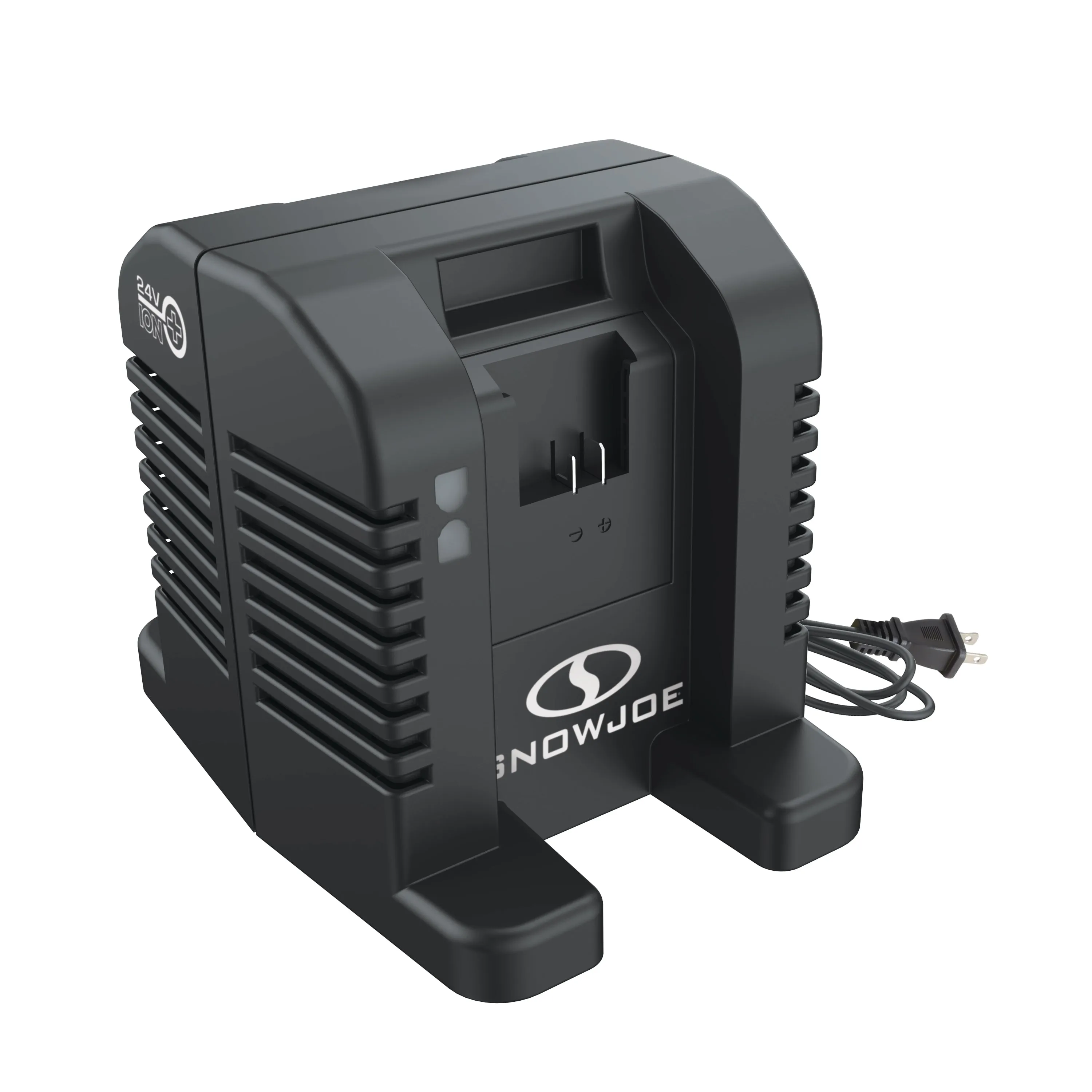 Snow Joe   Sun Joe High-Speed Charging Bundle with Two 2.0-Ah Batteries | Certified Authentic