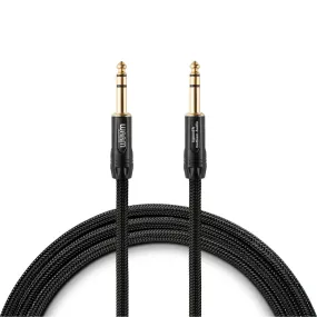 Warm Audio Prem-TRS-20' Premier Gold TRS to TRS Cable - 20-foot