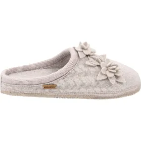Women's Haflinger Charisma Light Grey Wool