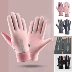 Women's lightweight Running Gloves - Warm, Waterproof, and Wind-Resistant Gloves for Autumn & Winter Outdoor Activities