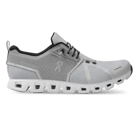 Women's On Running Cloud 5  waterproof glacier/white