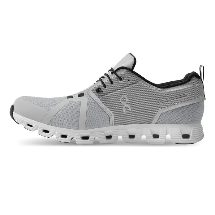 Women's On Running Cloud 5  waterproof glacier/white