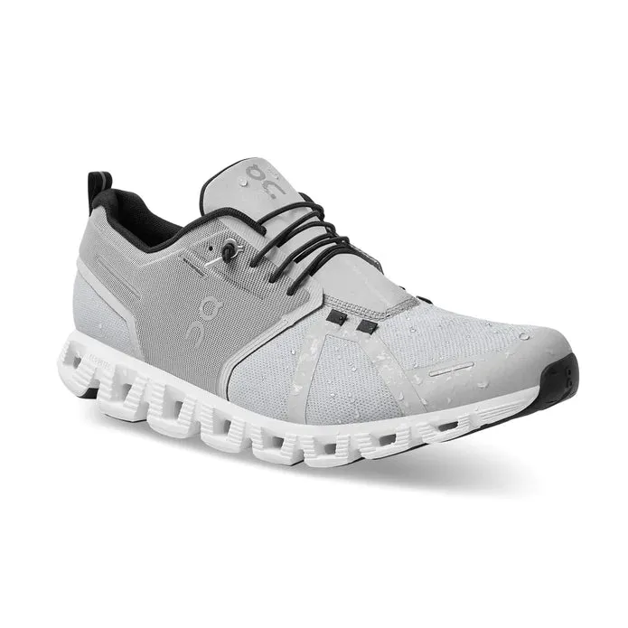 Women's On Running Cloud 5  waterproof glacier/white