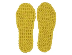 WoolFit FeelGood insoles, yellow